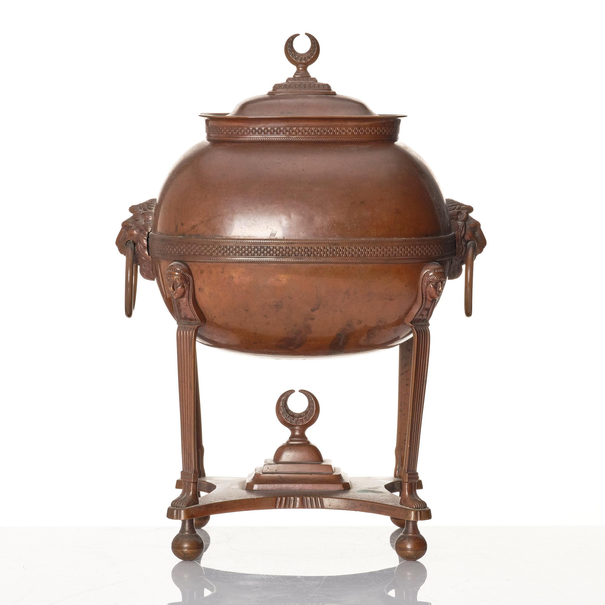 Samovar, 1800-talets början, Empire.