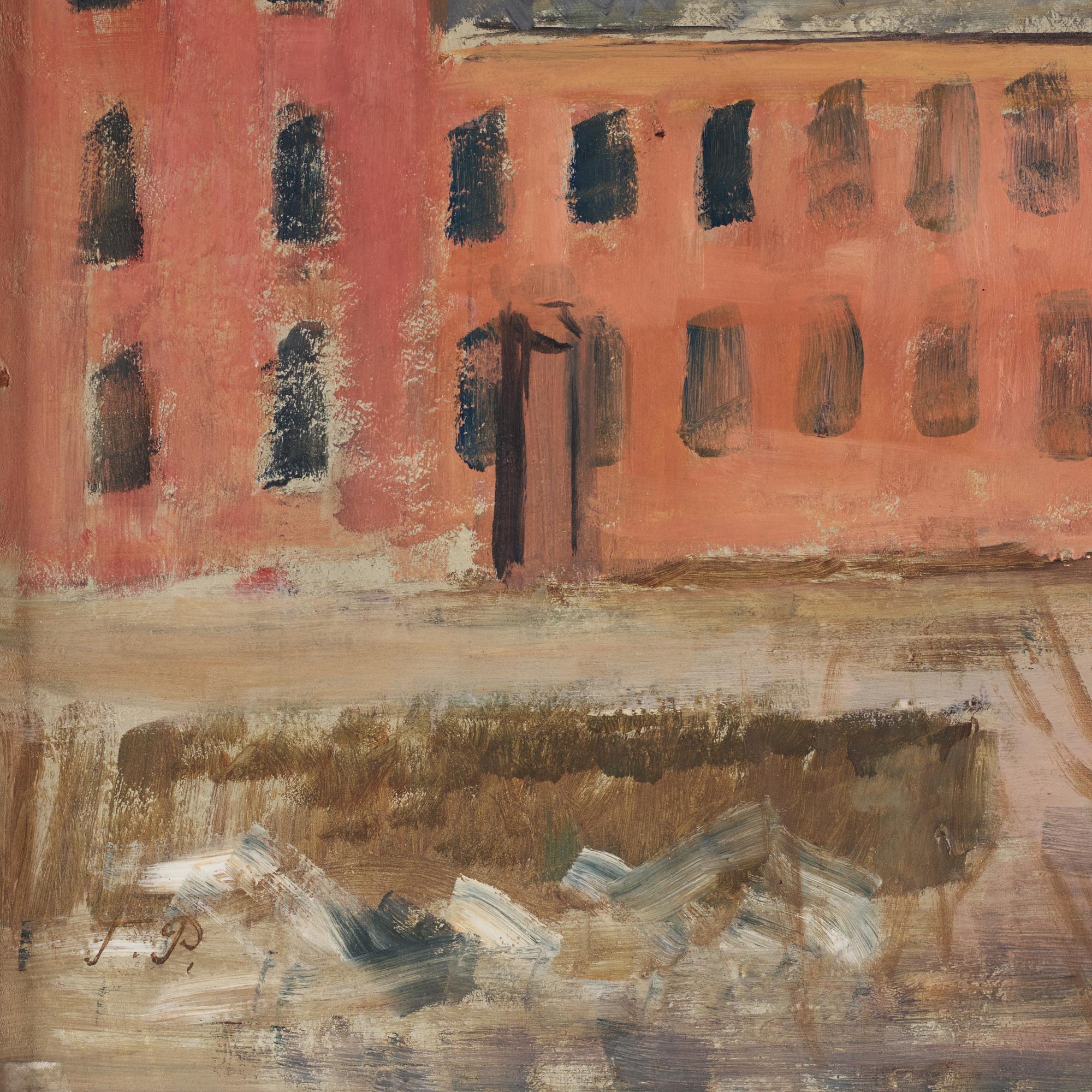 TORSTEN PALM, oil on panel, signed T.P.