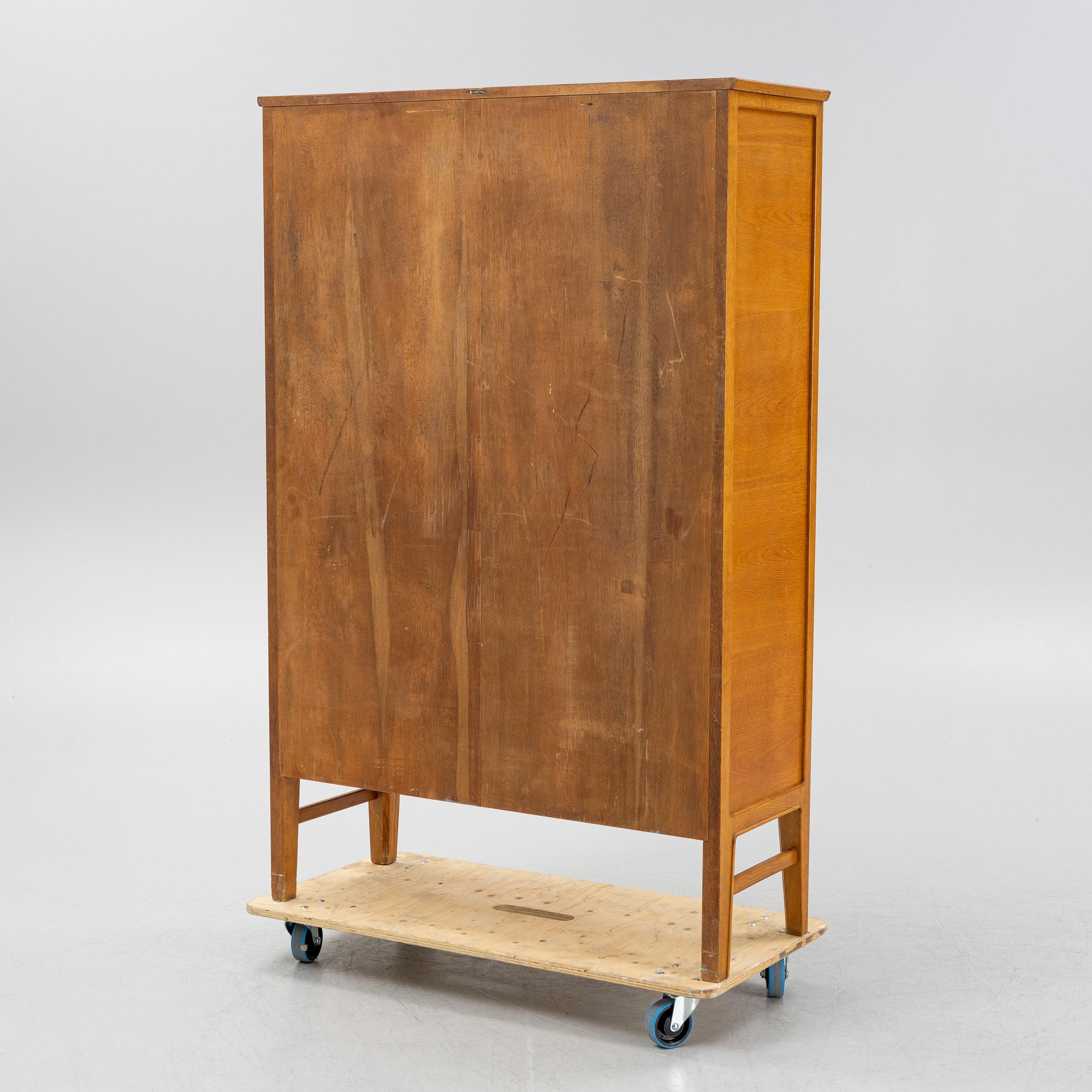 An oak cabinet, Meeths, Sweden, 1940's.