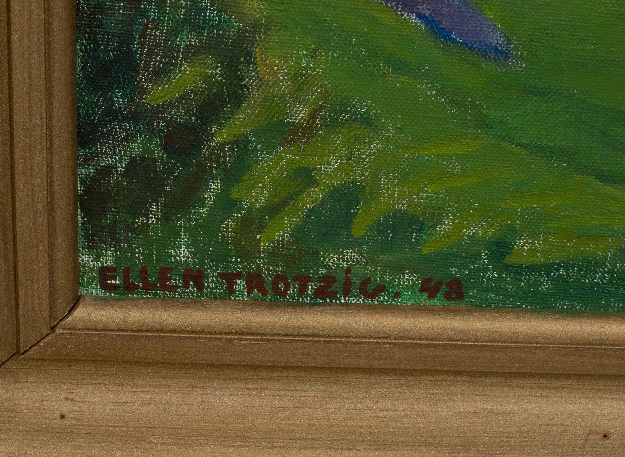 ELLEN TROTZIG, olja på duk, signerad och daterad 48.