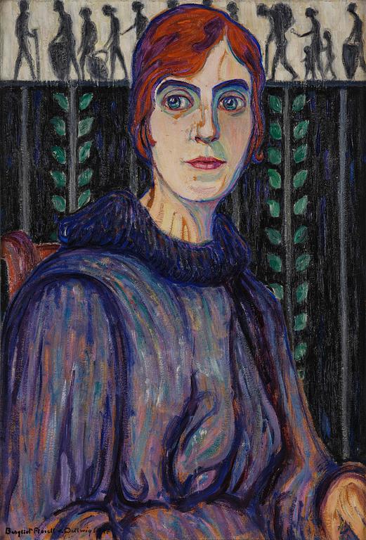 Bergliot von Delwig, Portrait of a woman.