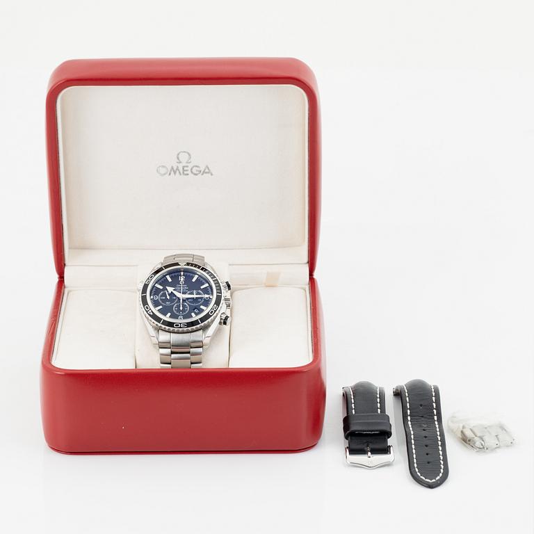 Omega, Seamaster, Planet Ocean, Chronometer, chronograph, wristwatch, 45,5 mm.