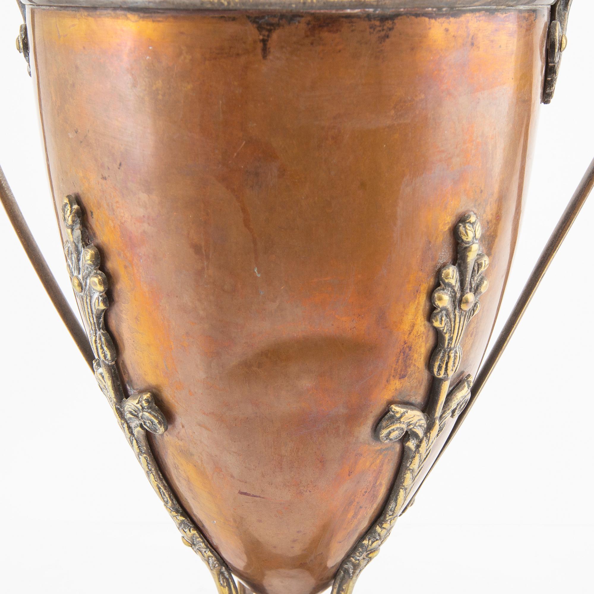 A mid 1800s Empire tea samovar.