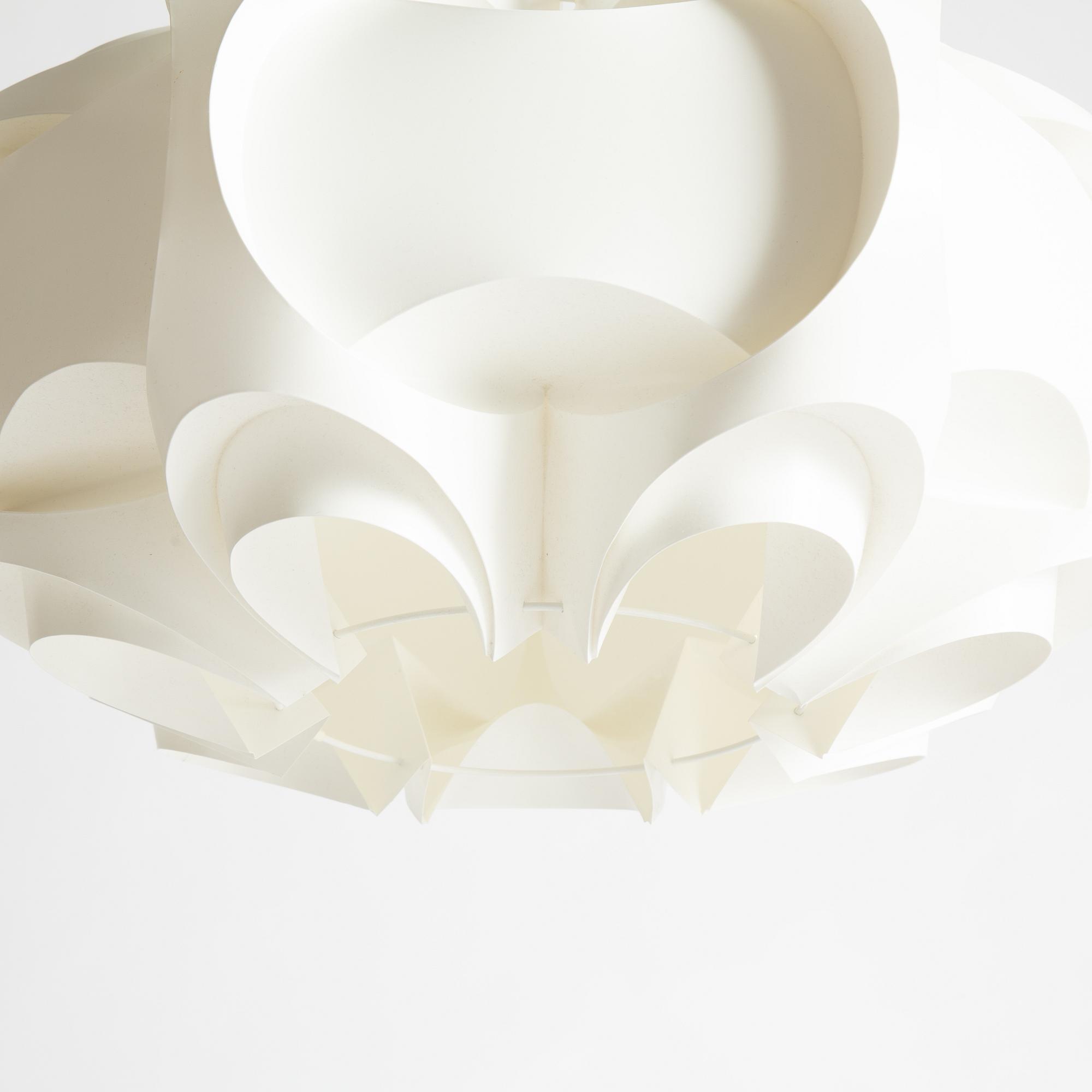 Poul Christiansen, taklampa, modell 171, Le Klint, Danmark.