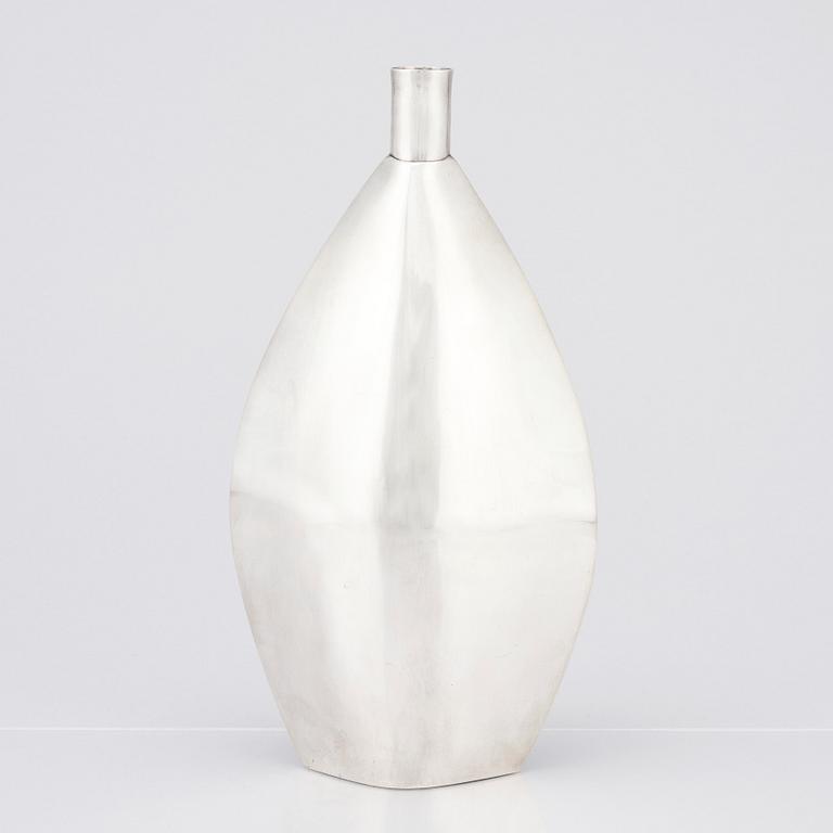 Carl Nyströmer, ( Carl Silversmed), a sterling silver vase, Stockholm 1962.