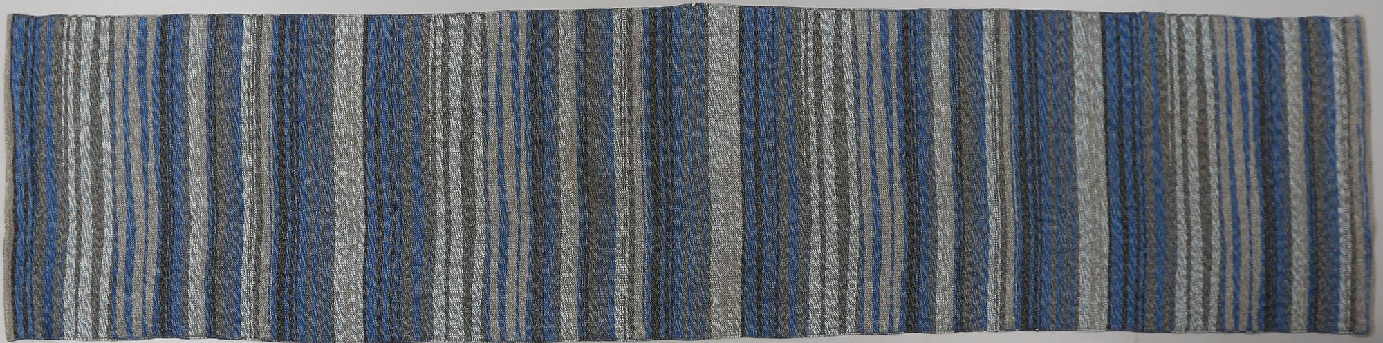 GALLERIMATTA, dubbelväv, 1900-talets andra hälft, ca 332 x 78 cm.