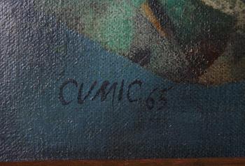 CUMIC, MIHAILO, olja på duk, sign o dat 65.