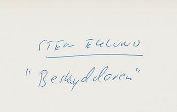 Sten Eklund, etching with watercolour, 1984, signed PT.