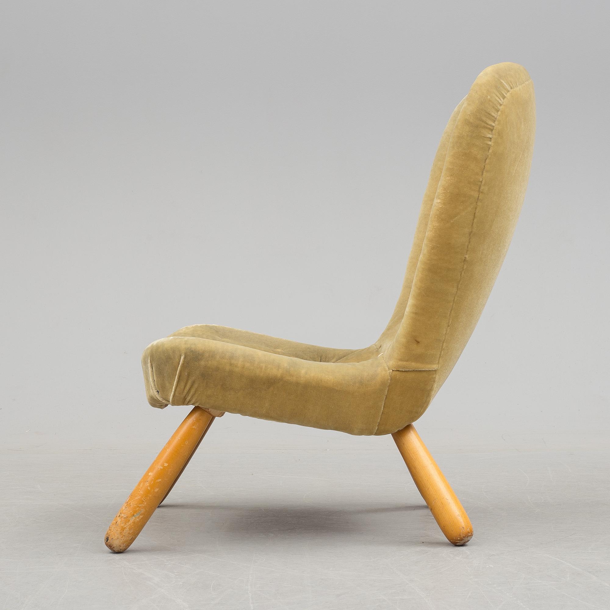 PHILIP ARCTANDER, attributed to. A 'Clam Chair', mid 20th Century.