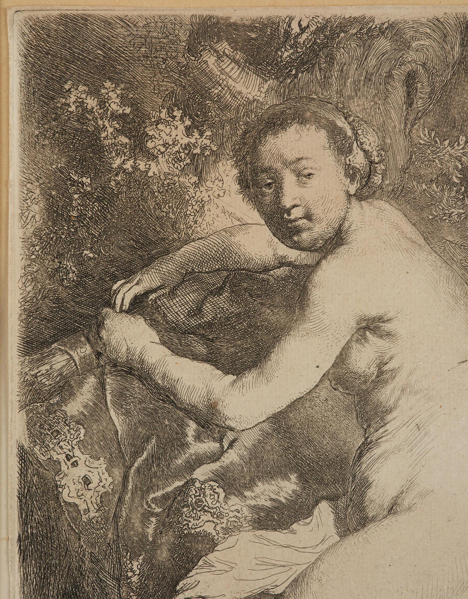 Rembrandt Harmensz van Rijn, "Diana at the Bath".