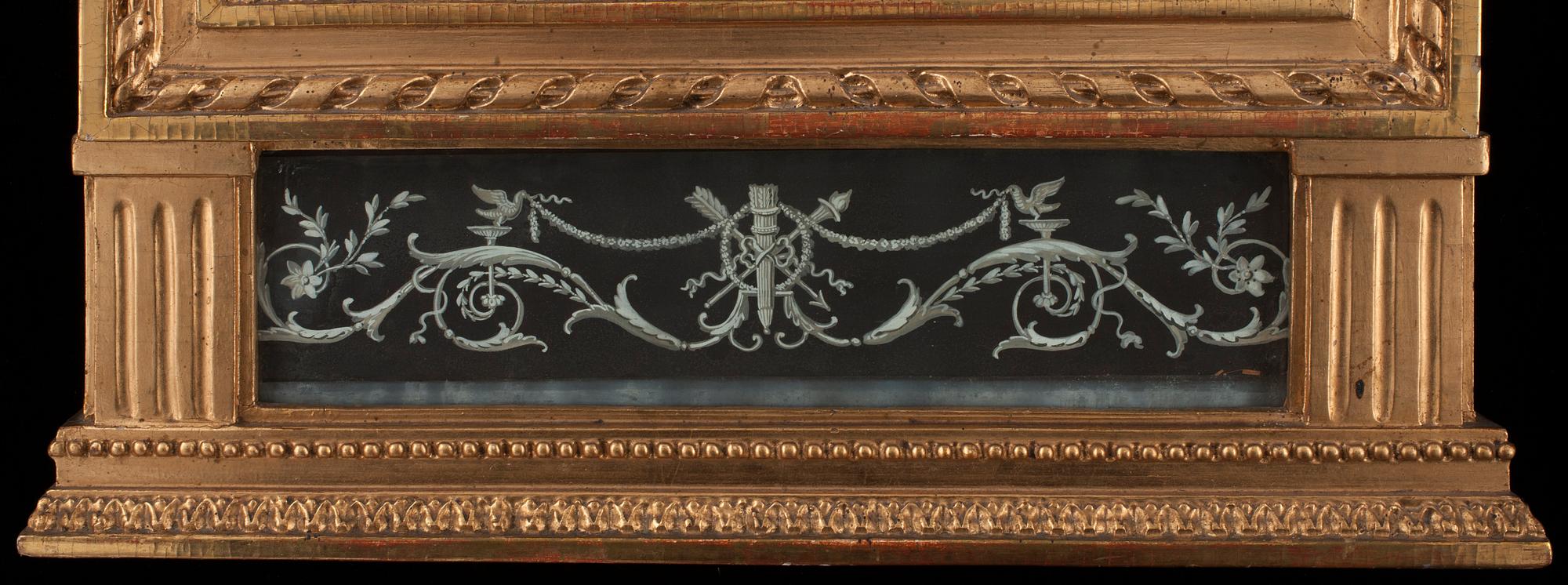 SPEGEL. Sengustavianskt stockholmsarbete, omkring år 1800.