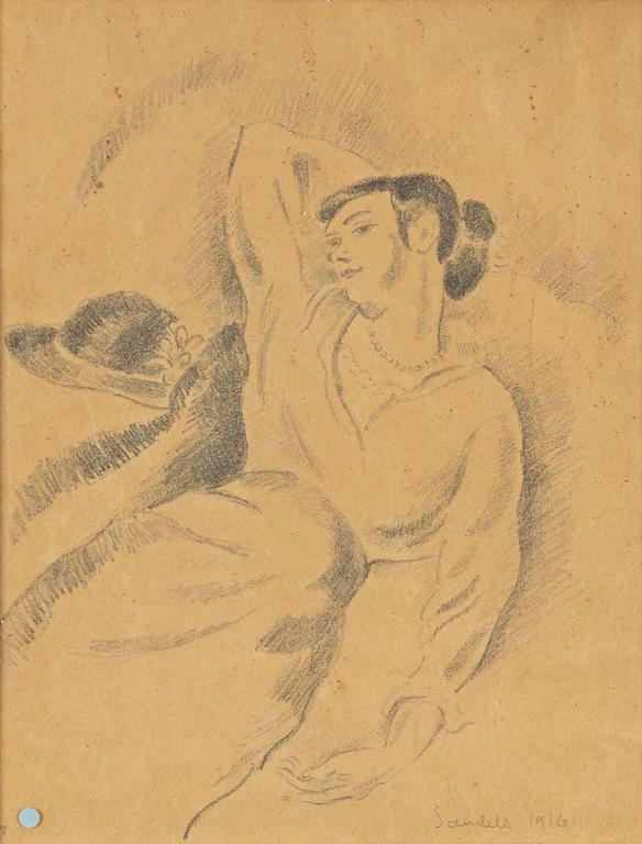 Gösta Sandels, Vilande kvinna.