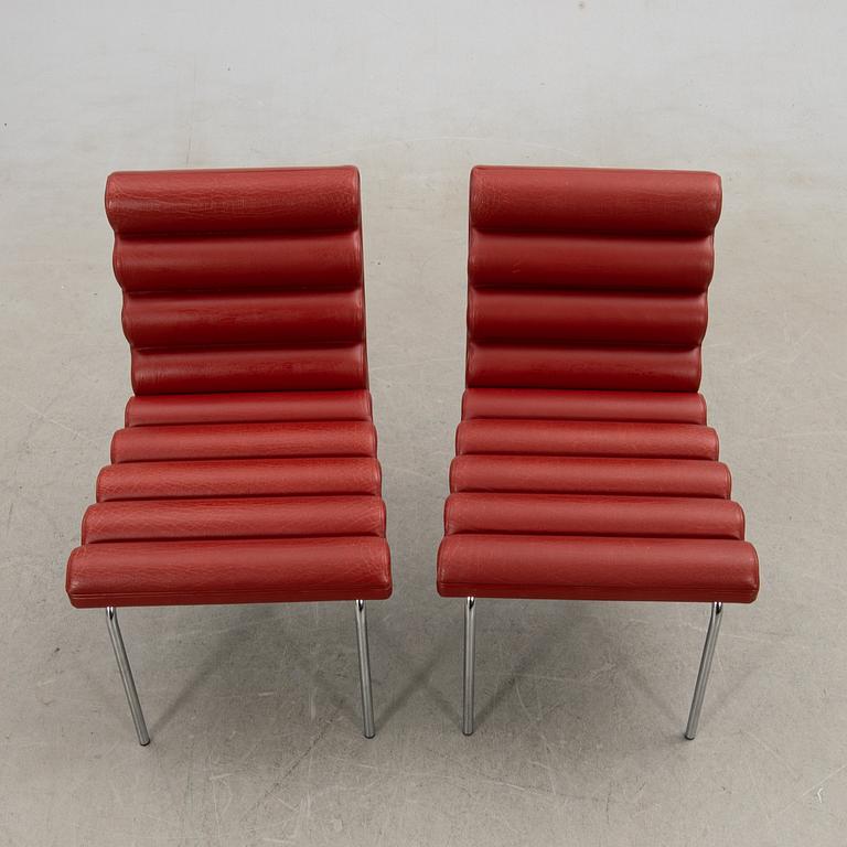 Gunilla Allard, armchairs, a pair, "Chicago", Lammhults.