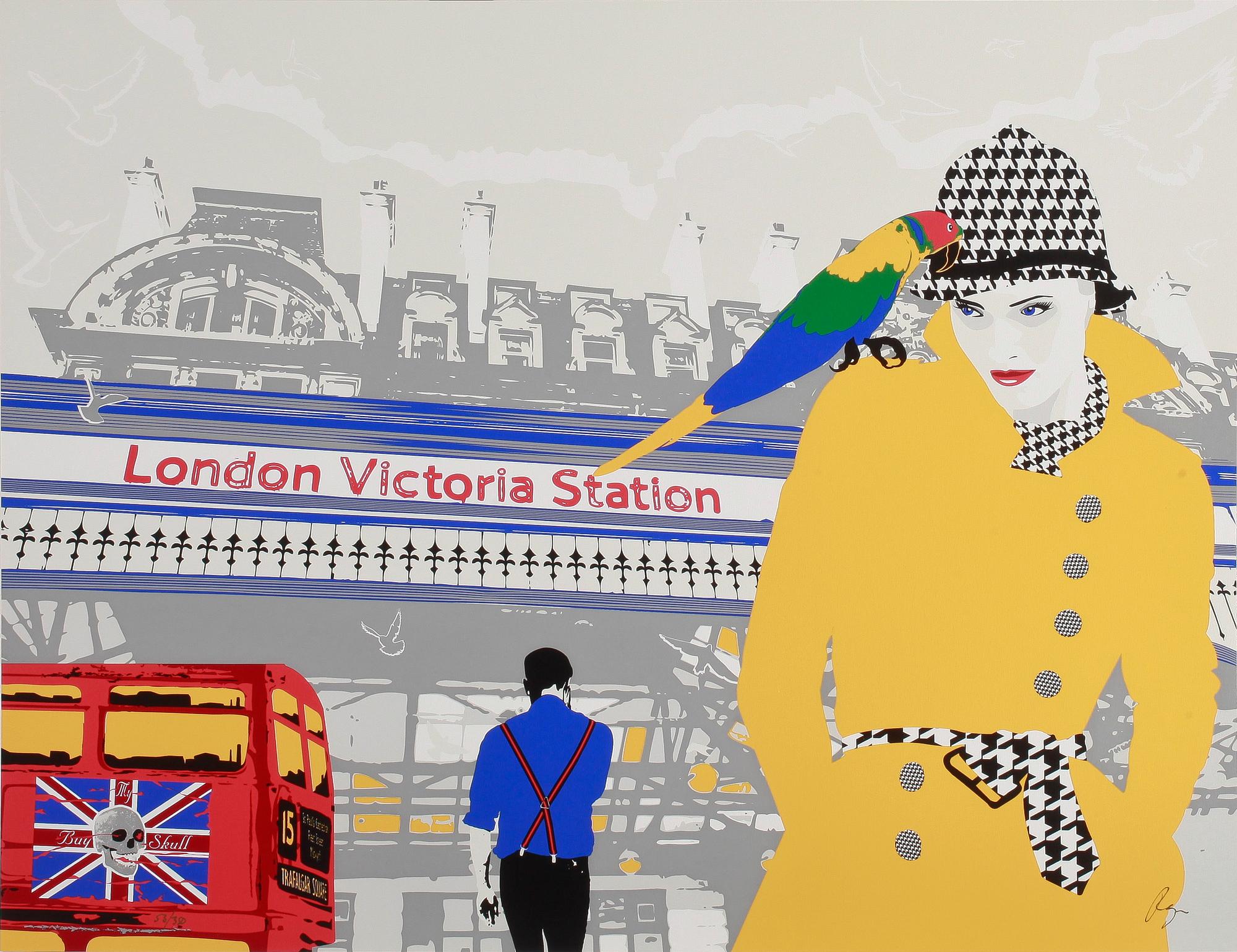 RICHARD RYAN, mapp med färgserigrafier, 4 st, 2010, signerade och numrerade 53/350.