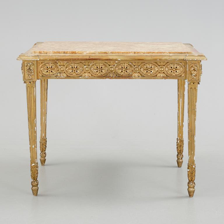 SALONGSBORD, Louis XVI-stil, omkring 1800-talets sista kvartal.