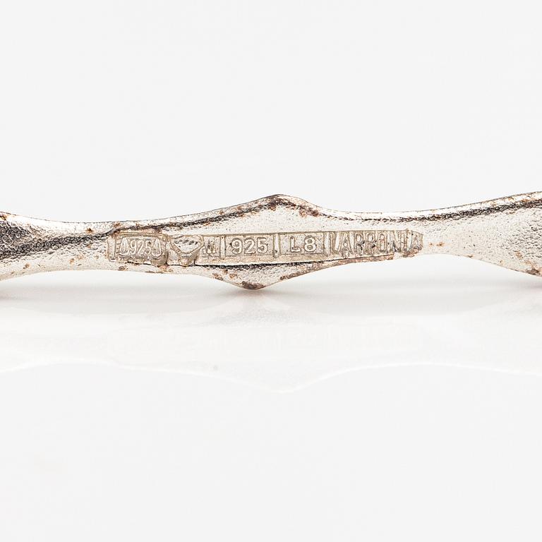 A sterling silver collier. Lapponia 1988.