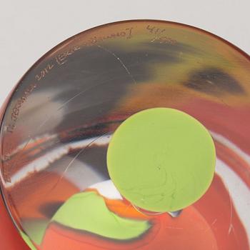 Erik Höglund, a glass sculpture, signed and numbered, Bergdala, 2012.