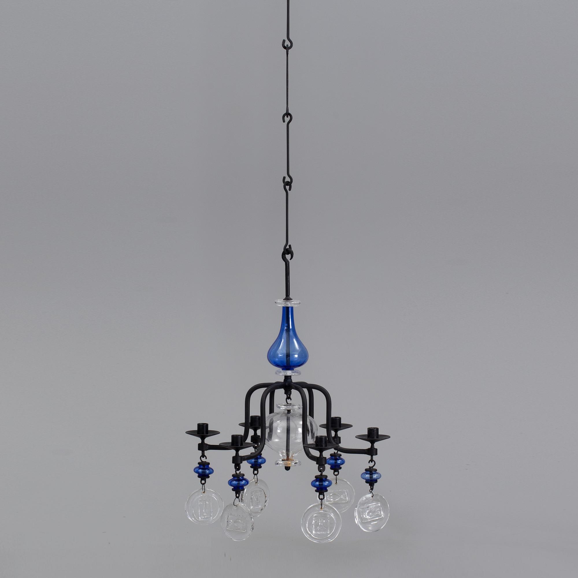 ERIK HÖGLUND, ljuskrona.