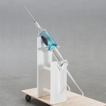 Thommy Bremberg, skulptur signerad och daterad 2002.