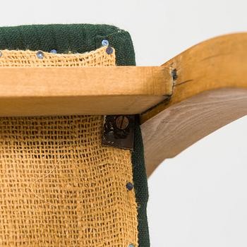 Alvar Aalto, fåtölj, modell 34 för O.Y. Huonekalu- ja Rakennustyötehdas A.B. tidigt 1930-tal.