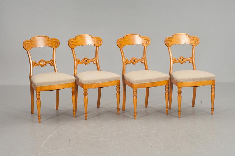 STOLAR, 4 st senempire-stil 1900-talets första hälft.