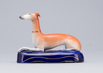 FIGURIN, flintgods, Staffordshire, 1800-tal.