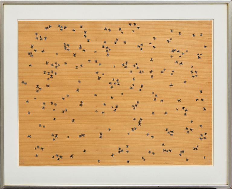 Edward Ruscha, serigraph signed dated and numbered 1972 91/100.