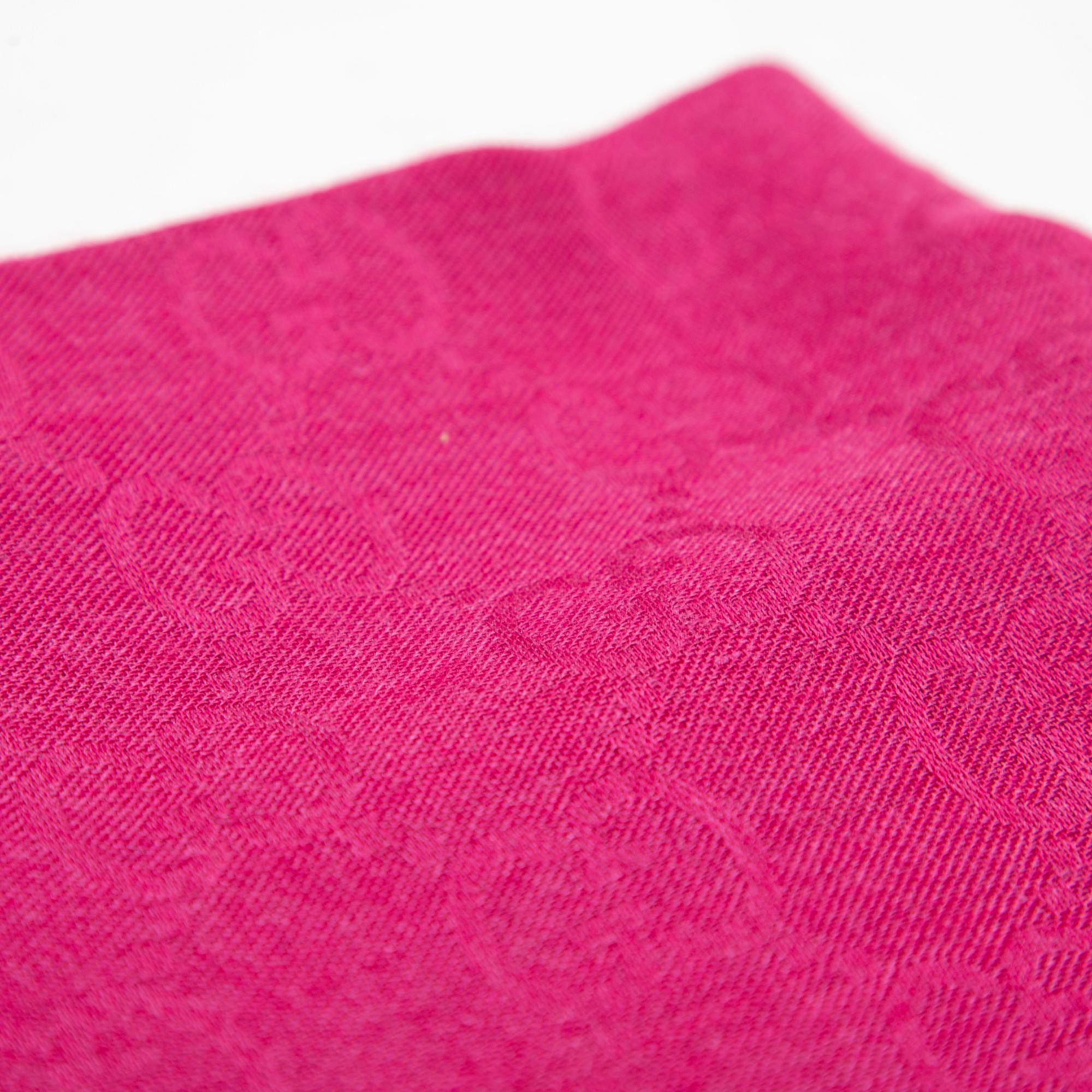 Gucci, a wool and silk mix 'GG' jaquard shawl.