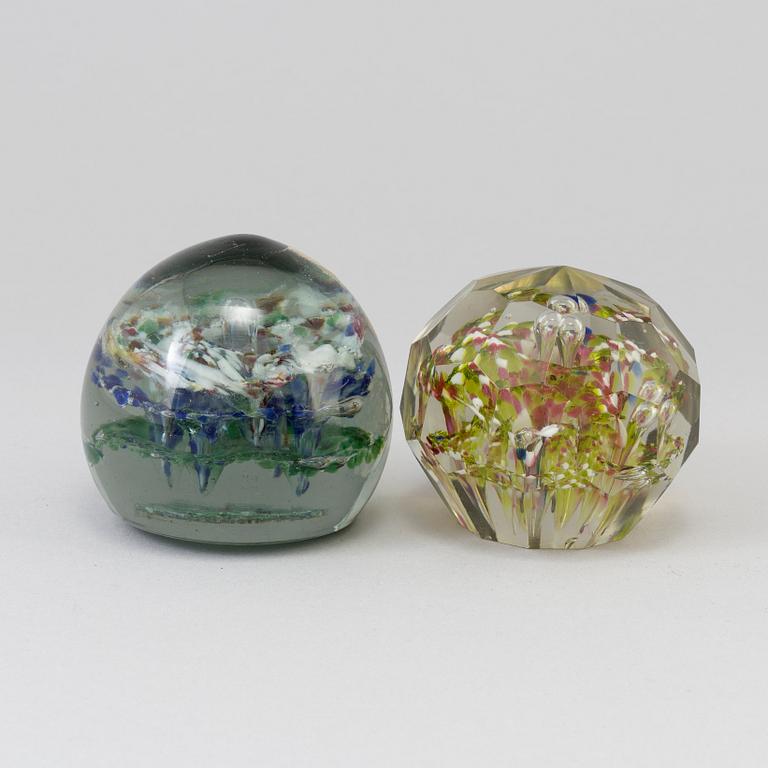 BREVPRESSAR, 2 st, glas, 1900-talets början.