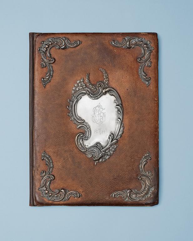 A Russian paper binder, makers mark of Julius Rappaport, FABERGÉ, St. Petersburg 1899-1908. Imperial Warrant and.
