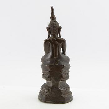 Buddha, bronze. Burma, probably 20th century.