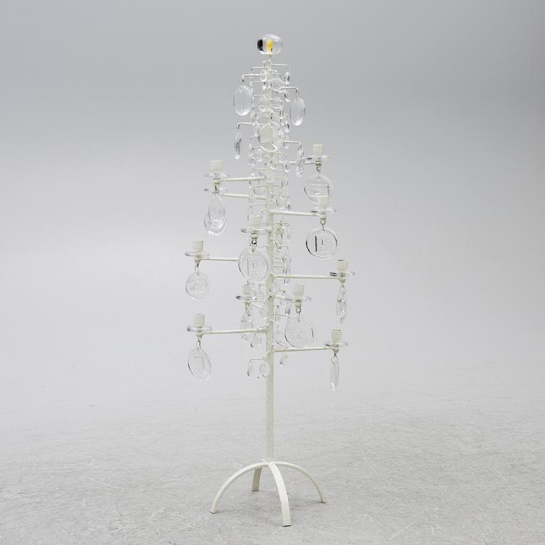 Erik Höglund, golvkandelaber, Boda Smide, 1960-70-tal.