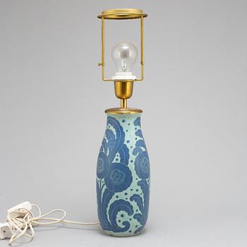 JOSEF EKBERG, a stoneware table light, Gustavsberg, signed and dated 1928.