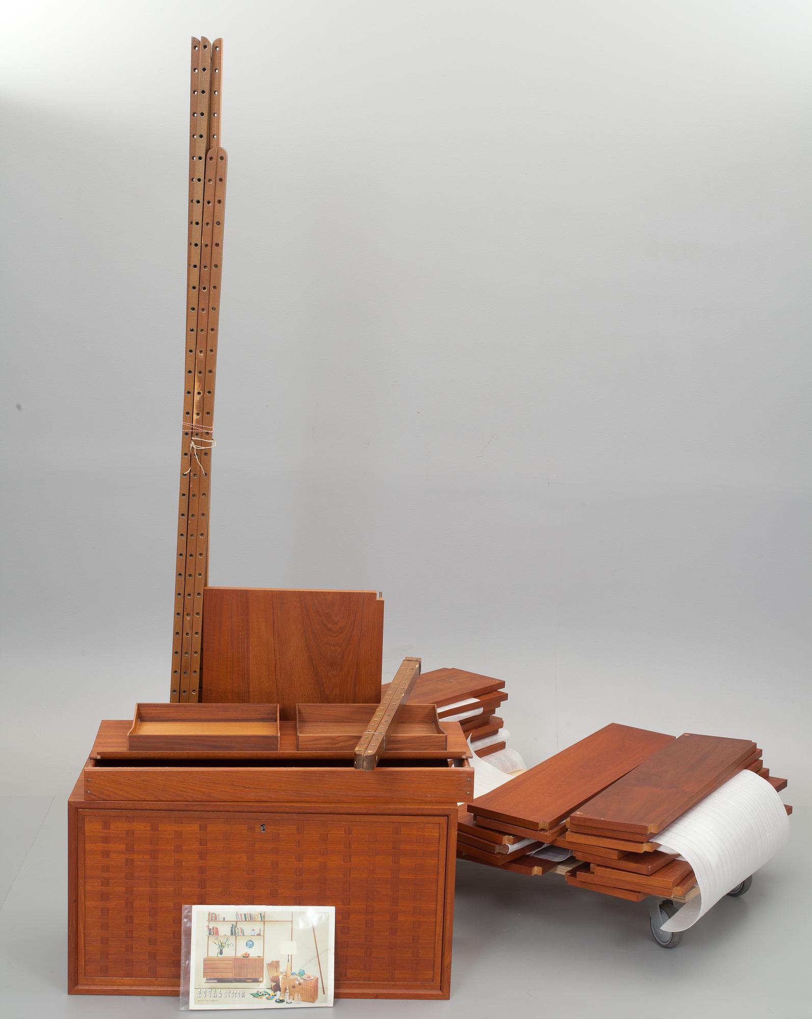 HYLLSYSTEM, "Royal System", Poul Cadovius, Danmark. 1960-tal.