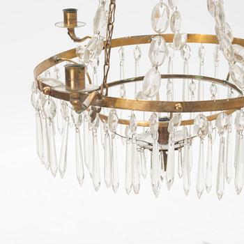 A Gustavian Chandelier, late 18th Century.