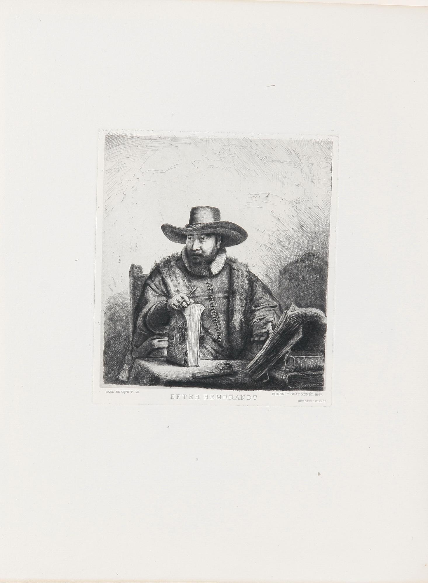 PARTI LITOGRAFISKA TRYCK, ca 30 st, 1800-1900-tal.