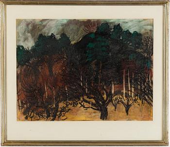 INGE SCHIÖLER, pastel, signed and dated 1959.