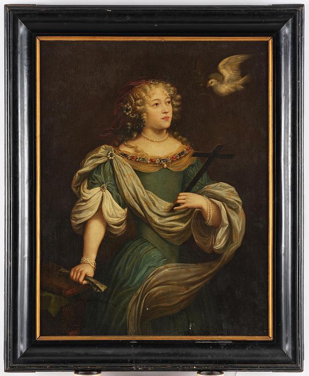 Abraham Janssens, follower of, Saint Helena, Possibly depicting Louise de La Vallière (1644-1710), the mistress of Louis XIV.