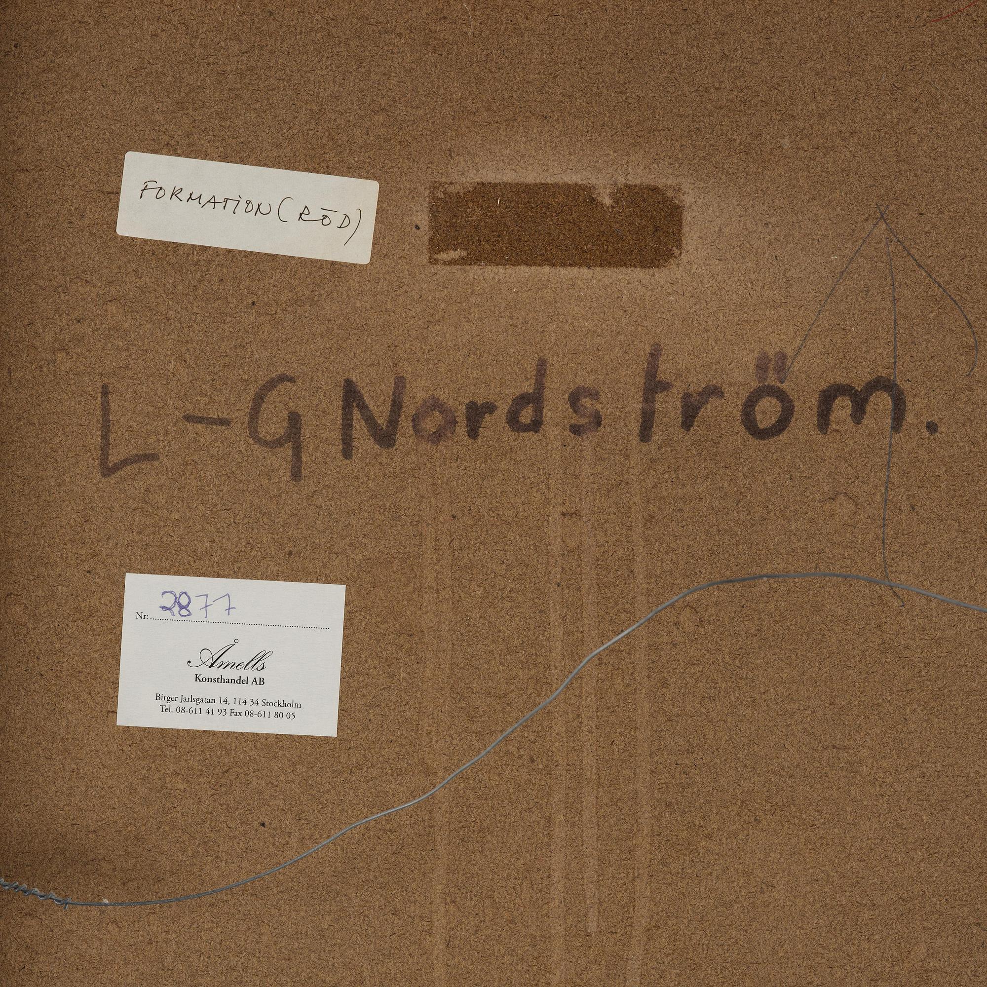 Lars-Gunnar Nordström, "Formation (Röd)".