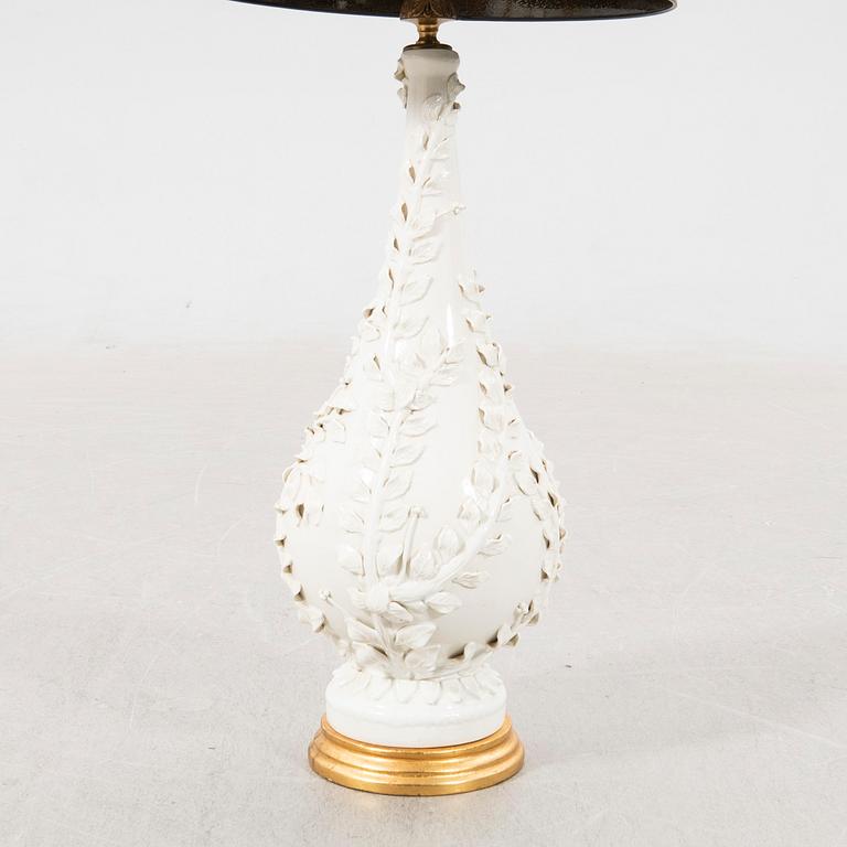 Table lamp, probably Bondia Spain, late 20th century.