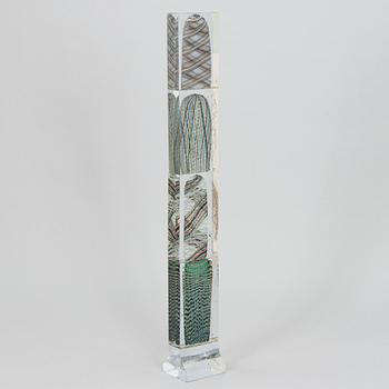 Oiva Toikka, veistos, signeerattu Oiva Toikka Nuutajärvi Notsjö 1989.