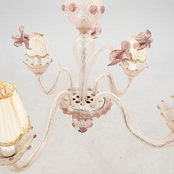 Chandelier in Venetian style, first half of the 20th century.