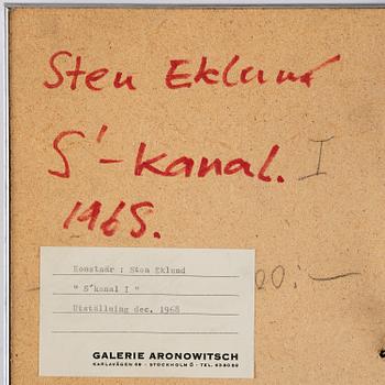 Sten Eklund, "S'kanal I".