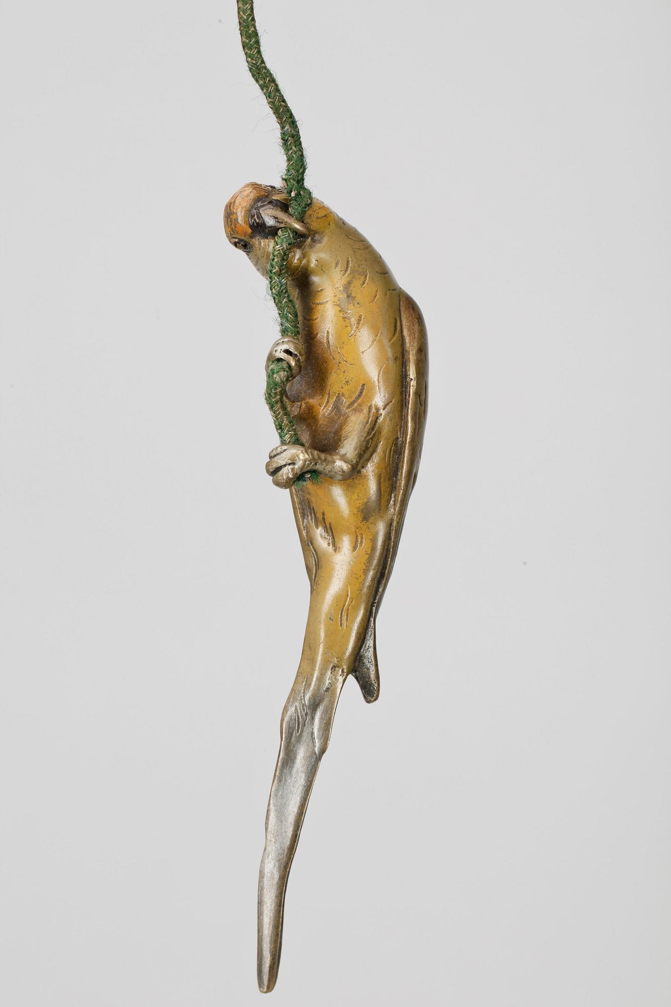 FIGURIN, wienerbrons, omkring 1900.