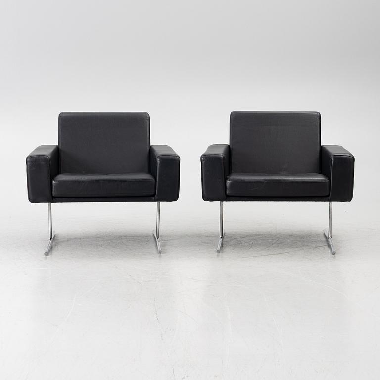 Armchairs, a pair, Danerka, Denmark.