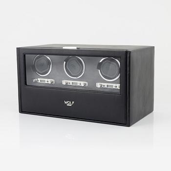 Wolf, Blake, Triple Watch Winder, 25 x 45 x 25 cm.