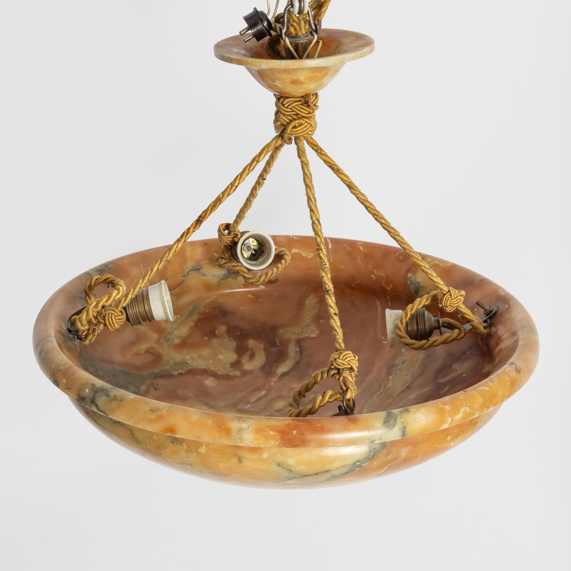 A ceiling lamp, 1920s.