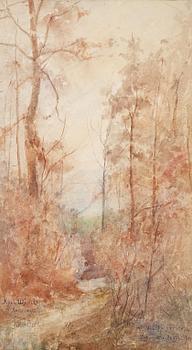 592. Julia Beck, Autumn colours, Val S:t Martin, Beaumont-le-Roger.