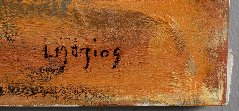 IVAR MORSING, oil on canvas, stamp signed.