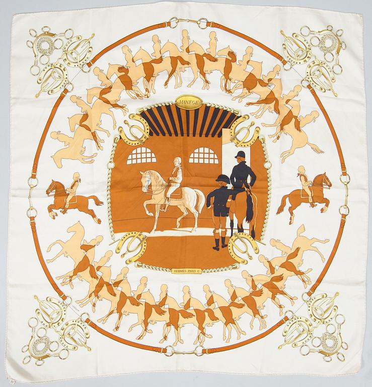 SCARF, "Manège", Hermès.